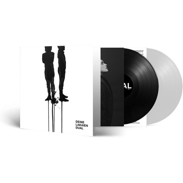 Deine Lakaien - Dual (2 Lp Vinyl 1 Black 1 White) ryhmässä VINYYLI / Hårdrock/ Heavy metal @ Bengans Skivbutik AB (3941223)