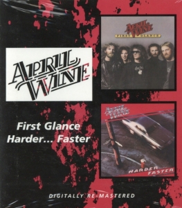 April Wine - First Glance / Harder? Faster ryhmässä CD @ Bengans Skivbutik AB (3941529)