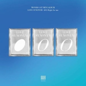 Wonho - 1st Mini [LOVE SYNONYM #1. Right for me] Version 2 ryhmässä CD @ Bengans Skivbutik AB (3944828)