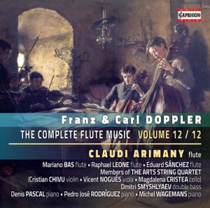 Doppler Franz Doppler Carl - The Complete Flute Music, Vol. 12 ryhmässä CD @ Bengans Skivbutik AB (3949065)