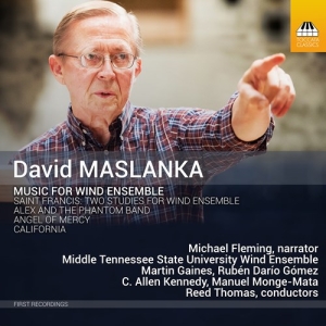 Maslanka David - Music For Wind Ensemble ryhmässä CD @ Bengans Skivbutik AB (3949088)