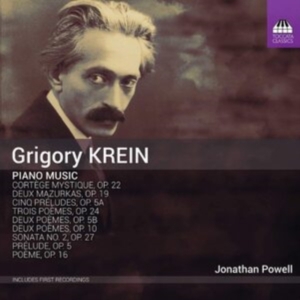 Krein Grigory - Piano Music ryhmässä CD @ Bengans Skivbutik AB (3949090)