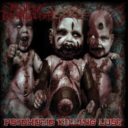 In Utero Cannibalism - Psychotic Killing Lust ryhmässä CD / Myydyimmät @ Bengans Skivbutik AB (3950445)