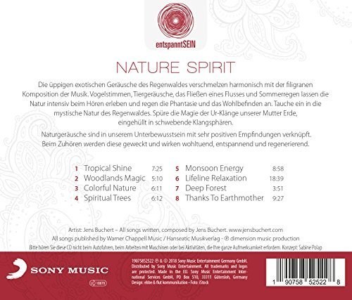 Buchert Jens - Entspanntsein: Nature.. ryhmässä CD / Myydyimmät @ Bengans Skivbutik AB (3950963)