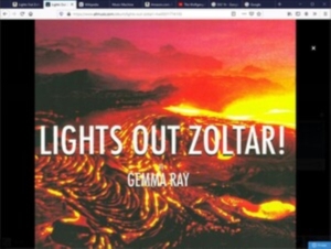 Ray Gemma - Lights Out Zoltar! (Pink Vinyl) ryhmässä ME SUOSITTELEMME / Record Store Day / RSD2013-2020 @ Bengans Skivbutik AB (3952628)