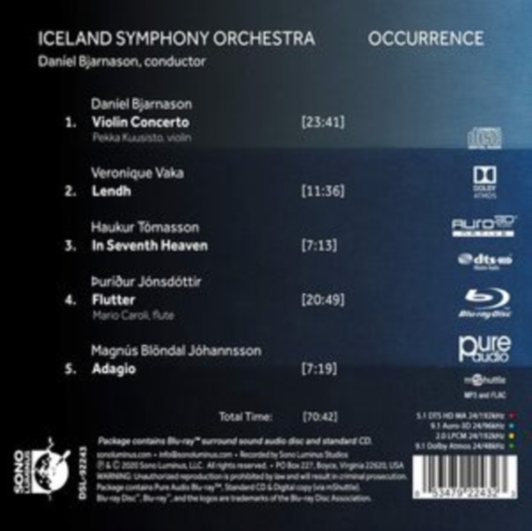 Various - Occurrence (Cd & Bluray Audio) ryhmässä CD @ Bengans Skivbutik AB (3957450)