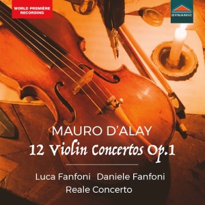 D'alay Mauro - 12 Violin Concertos, Op.1 (2Cd) ryhmässä CD @ Bengans Skivbutik AB (3957471)