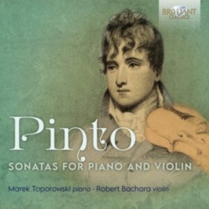 Pinto George Frederick - Sonatas For Piano & Violin ryhmässä CD @ Bengans Skivbutik AB (3961463)