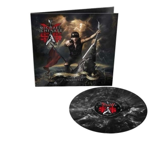 Michael Schenker Group - Immortal (Black/White Marbled Vinyl ryhmässä Minishops / Michael Schenker @ Bengans Skivbutik AB (3962467)