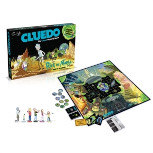 Board game - Rick & Morty Cluedo (EN) ryhmässä MERCH @ Bengans Skivbutik AB (3962894)
