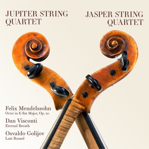 Jupiter And Jasper String Quartets - Mendelssohn, Visconti, Golijov ryhmässä CD / Pop @ Bengans Skivbutik AB (3964594)