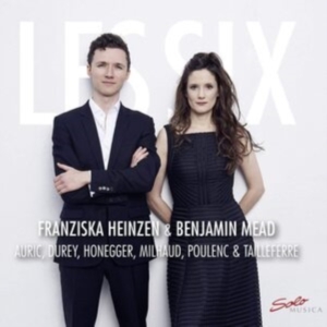 Georges Auric Louis Durey Arthur - Les Six - Auric, Durey, Honegger, M ryhmässä Externt_Lager / Naxoslager @ Bengans Skivbutik AB (3965900)