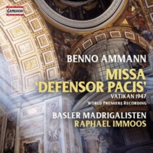 Ammann Benno - Missa 'Defensor Pacis' ryhmässä CD @ Bengans Skivbutik AB (3971865)