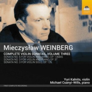 Weinberg Mieczyslaw - Complete Violin Sonatas, Vol. 3 ryhmässä CD @ Bengans Skivbutik AB (3972695)