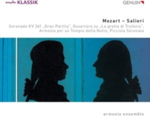 Mozart Wolfgang Amadeus Salieri - Armonia Ensemble: Mozart & Salieri ryhmässä CD @ Bengans Skivbutik AB (3974093)