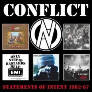Conflict - Statements Of Intent 1982-87 ryhmässä CD @ Bengans Skivbutik AB (3976692)