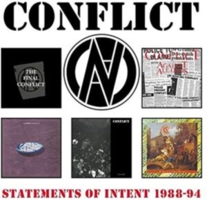 Conflict - Statements Of Intent 1988-94 ryhmässä CD @ Bengans Skivbutik AB (3976693)