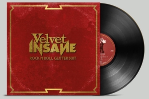 Velvet Insane - Rock 'N' Roll Glitter Suit (Black V ryhmässä VINYYLI @ Bengans Skivbutik AB (3977538)