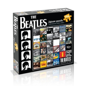 The Beatles - Album Collage (1000 Piece Puzzle) ryhmässä Minishops / Beatles @ Bengans Skivbutik AB (3978949)