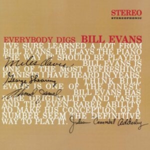 Bill Evans - Everybody Digs Bill Evans ryhmässä VINYYLI @ Bengans Skivbutik AB (3978973)