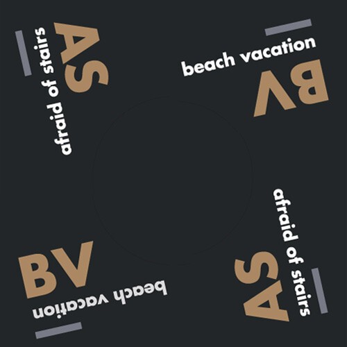 Afraid Of Stairs & Beach Vacation - 2014 Jigsaw/Dufflecoat Records Sing ryhmässä VINYYLI / Pop-Rock @ Bengans Skivbutik AB (3979451)