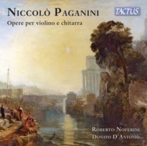 Paganini Niccolo - Opere Per Violino E Chitarra ryhmässä CD @ Bengans Skivbutik AB (3982144)