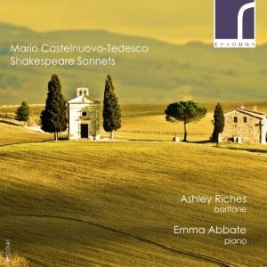 Castelnuovo-Tedesco Mario Shakesp - Shakespeare Sonnets ryhmässä CD @ Bengans Skivbutik AB (3982563)