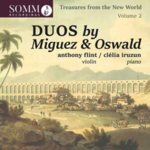 Alexandre Levy Francisco Mignone - Duos By Miguez & Oswald - Treasures ryhmässä CD @ Bengans Skivbutik AB (3983147)