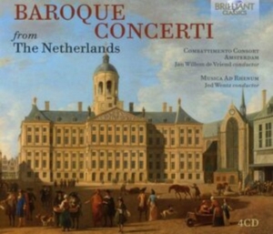 Willem De Fesch Albertus Groneman - Baroque Concerti From The Netherlan ryhmässä CD @ Bengans Skivbutik AB (3983474)