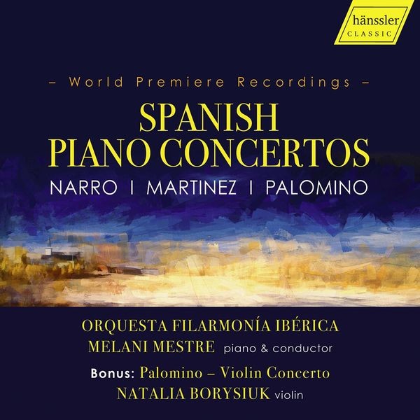 Martinez Mariana Narro Manuel P - Spanish Piano Concertos ryhmässä CD / Klassiskt @ Bengans Skivbutik AB (3985415)
