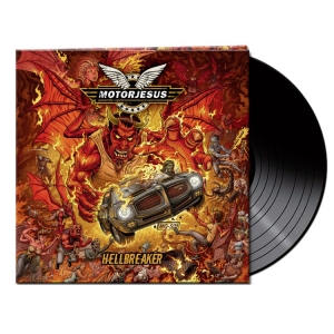 Motorjesus - Hellbreaker (Black Vinyl Lp) ryhmässä VINYYLI @ Bengans Skivbutik AB (3989946)