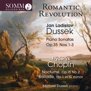Chopin Frederic Dussek Jan Ladis - Romantic Revolution ryhmässä CD @ Bengans Skivbutik AB (3992578)