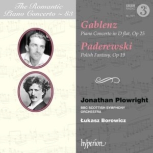 Gablenz Jerzy Paderewski Ignacy - Gablenz: Piano Concerto Paderewski ryhmässä CD @ Bengans Skivbutik AB (3992582)