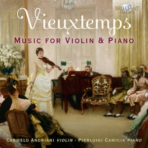 Vieuxtemps Henry - Music For Violin & Piano ryhmässä CD @ Bengans Skivbutik AB (3992600)