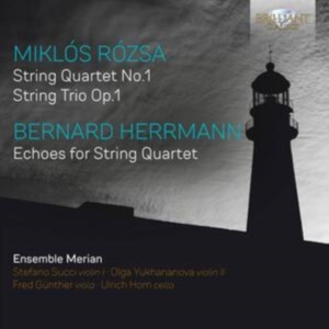 Herrmann Bernard Rozsa Miklos - Rózsa & Herrmann: Music For String ryhmässä CD @ Bengans Skivbutik AB (3992603)