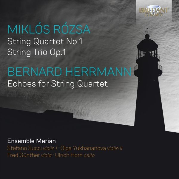 Herrmann Bernard Rozsa Miklos - Rózsa & Herrmann: Music For String ryhmässä CD / Klassiskt @ Bengans Skivbutik AB (3992603)