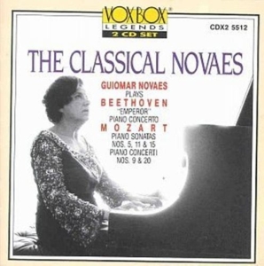Beethoven / Mozart - Classical Novaes ryhmässä CD @ Bengans Skivbutik AB (3993425)