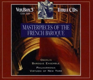 Various - Masterpieces Of The French Baroque ryhmässä CD @ Bengans Skivbutik AB (3994450)