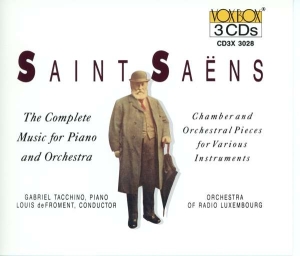 Saint-Saens Camille - Complete Music For Piano & Orchestr ryhmässä CD @ Bengans Skivbutik AB (3994459)