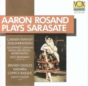 Sarasate Pablo De - Plays Sarasate ryhmässä CD @ Bengans Skivbutik AB (3994477)