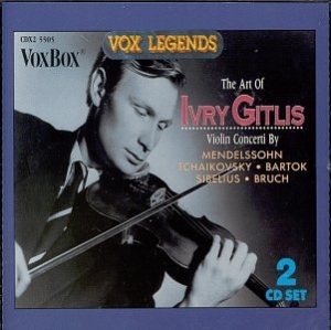 Bartok / Sibelius / Tchaikovsky - Art Of Ivry Gitlis ryhmässä Externt_Lager / Naxoslager @ Bengans Skivbutik AB (3994481)