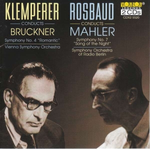 Mahler / Bruckner - Klemperer Conducts Bruckner & Rosba ryhmässä CD @ Bengans Skivbutik AB (3994484)