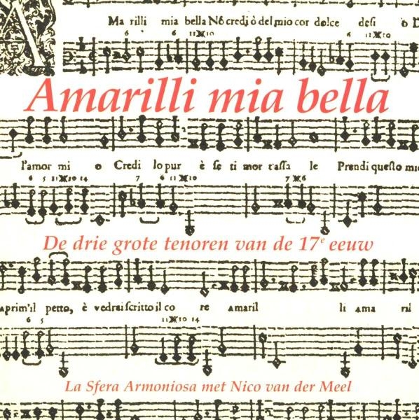 Caccini/Rasi/Dognazzi - Amarilli Mia Bella ryhmässä CD / Klassiskt @ Bengans Skivbutik AB (3995573)