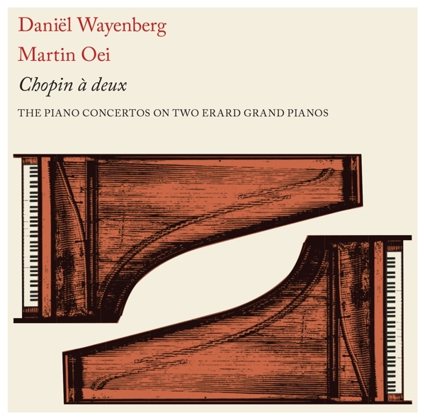 Wayenberg/Oei - Chopin A Deux ryhmässä CD / Klassiskt @ Bengans Skivbutik AB (3995652)