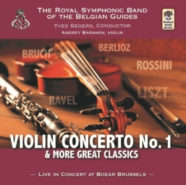 Royal Symphonic Band Of The Belgia - Violin Concerto No.1 ryhmässä CD / Övrigt @ Bengans Skivbutik AB (3995737)