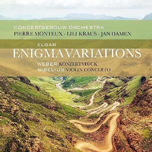 Elgar/ Weber/ Sibelius - Enigma Variations/Violin ryhmässä CD / Myydyimmät @ Bengans Skivbutik AB (3995850)