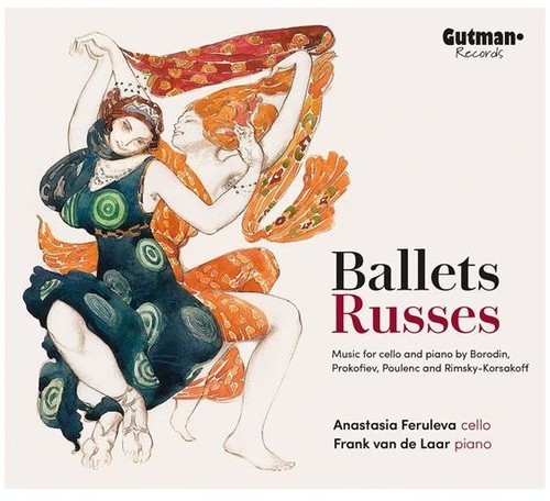 Feruleva Anastasia/Frank Van De L - Ballets Russes - Music.. ryhmässä CD / Övrigt @ Bengans Skivbutik AB (3995868)