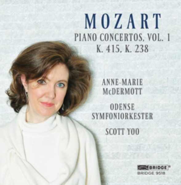 Mcdermott Anne-Marie/Odense Symfoniorkes - Mozart Piano Concertos K415 & K238 ryhmässä CD / Myydyimmät @ Bengans Skivbutik AB (3995986)