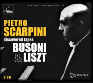 Pietro Scarpini - Plays Busoni And Liszt ryhmässä CD @ Bengans Skivbutik AB (3996005)