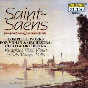 Saint-Saens Camille - Complete Works For Violin/Cello & O ryhmässä CD @ Bengans Skivbutik AB (3996735)